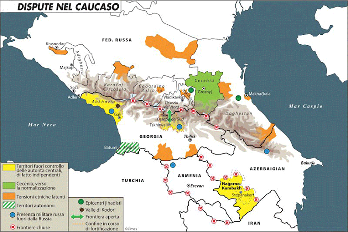 Dispute nel Caucaso