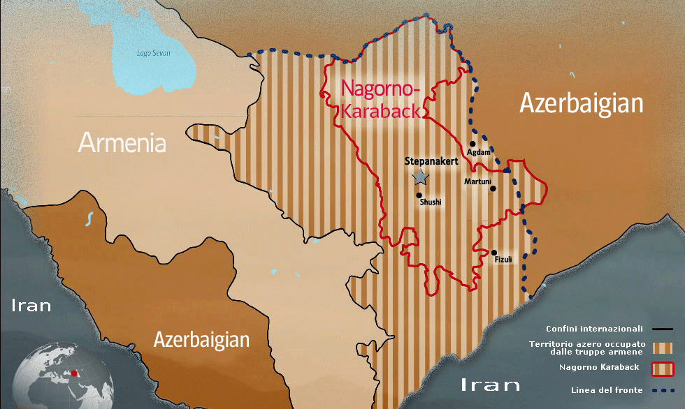 Mappa-Nagorno-Karabakh