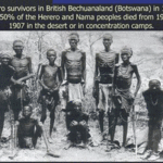 Sopravvissuti Herero nel 1907